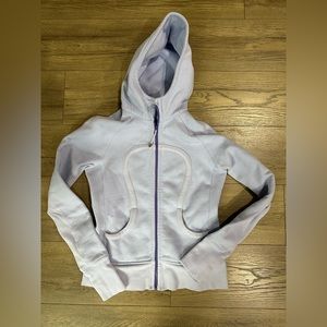 Lululemon size 8 purple Scuba hooded jacket